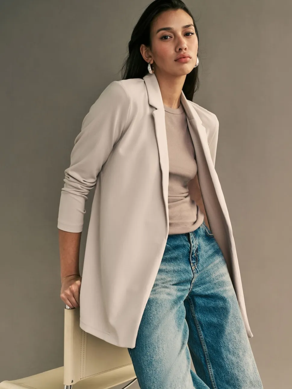 Gris - Blazer JDY léger