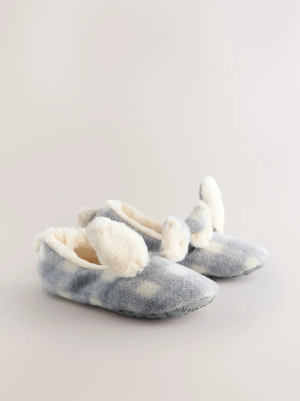 Gris À carreaux Lapin - Chaussons de ballet