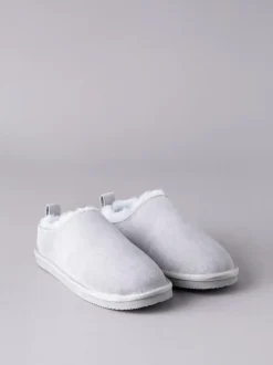 Gris - Chaussons d’hiver Lakeland Leather Sabot en peau de mouton pour femme