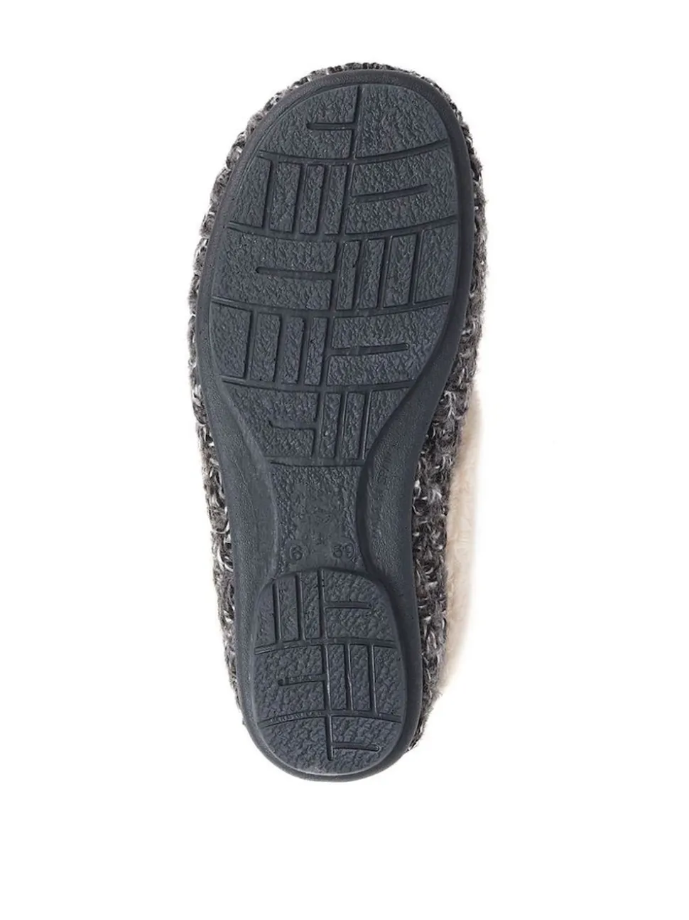 Gris - Chaussons Jones Bootmaker doublés de fausse fourrure
