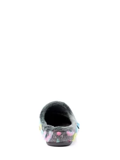 Gris - Chaussons Lunar style mule