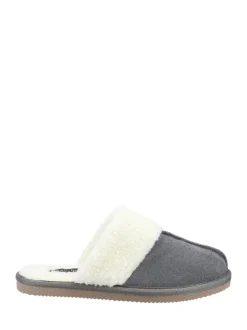 Gris - Chaussons mules Hush Puppies Arianna