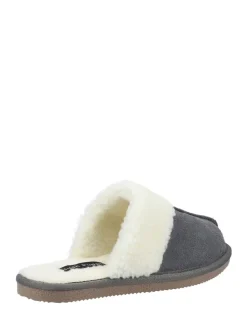 Gris - Chaussons mules Hush Puppies Arianna