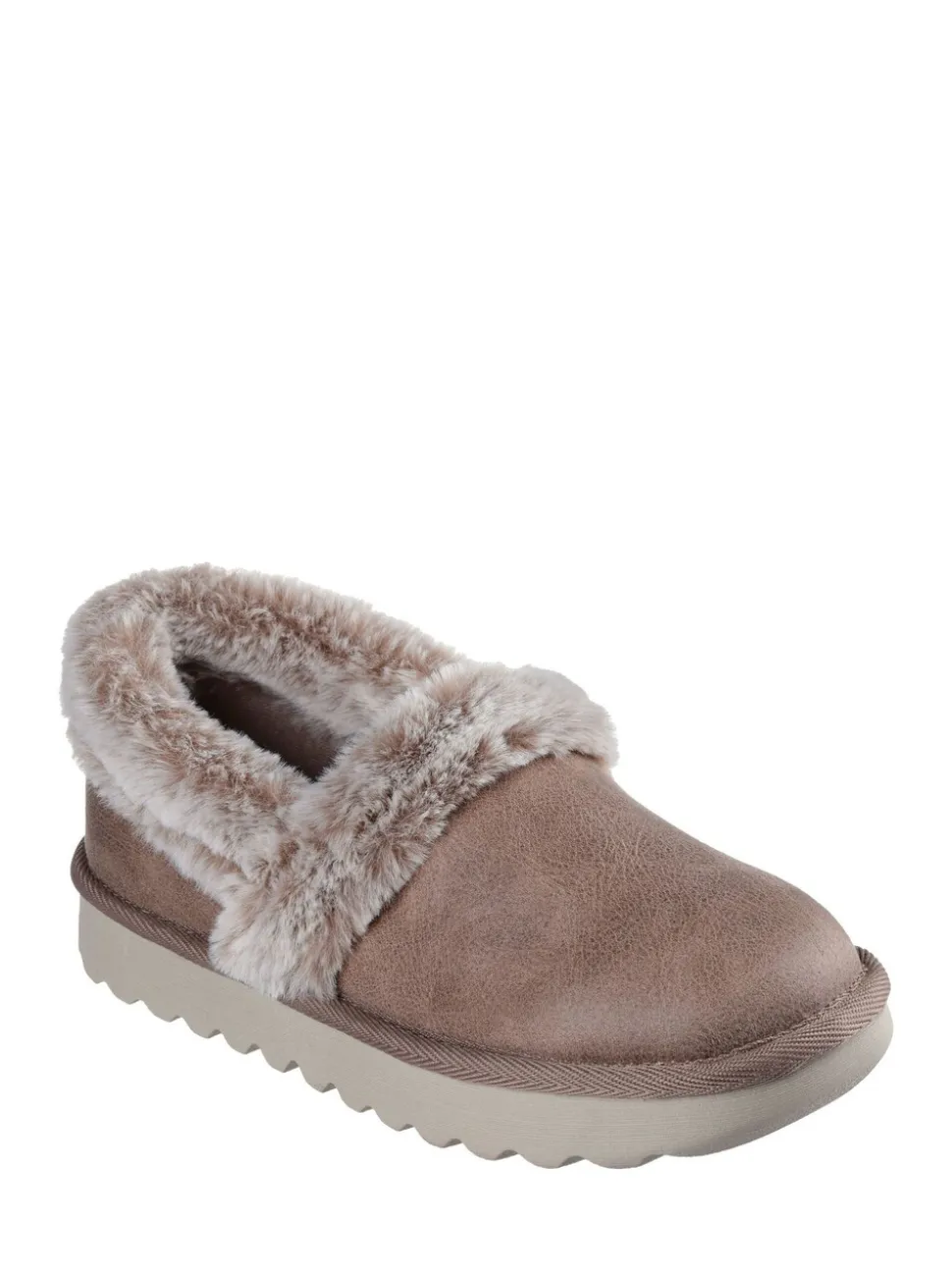 Gris - Chaussons Skechers Cosy Up