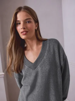Gris - Ensemble tunique et jogging STUDIO en polaire