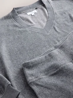 Gris - Ensemble tunique et jogging STUDIO en polaire