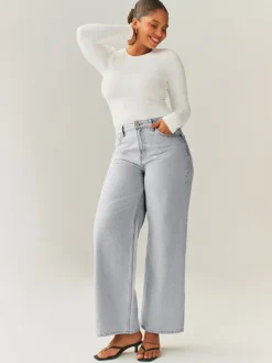 Gris - Jean Hourglass coupe large