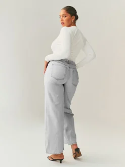 Gris - Jean Hourglass coupe large