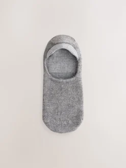 Gris - Lot de 4 chaussettes invisibles en modal