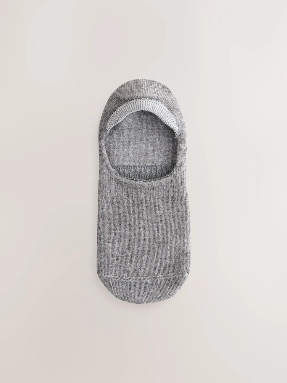Gris - Lot de 4 chaussettes invisibles en modal