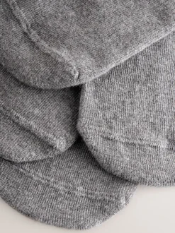 Gris - Lot de 4 chaussettes invisibles en modal