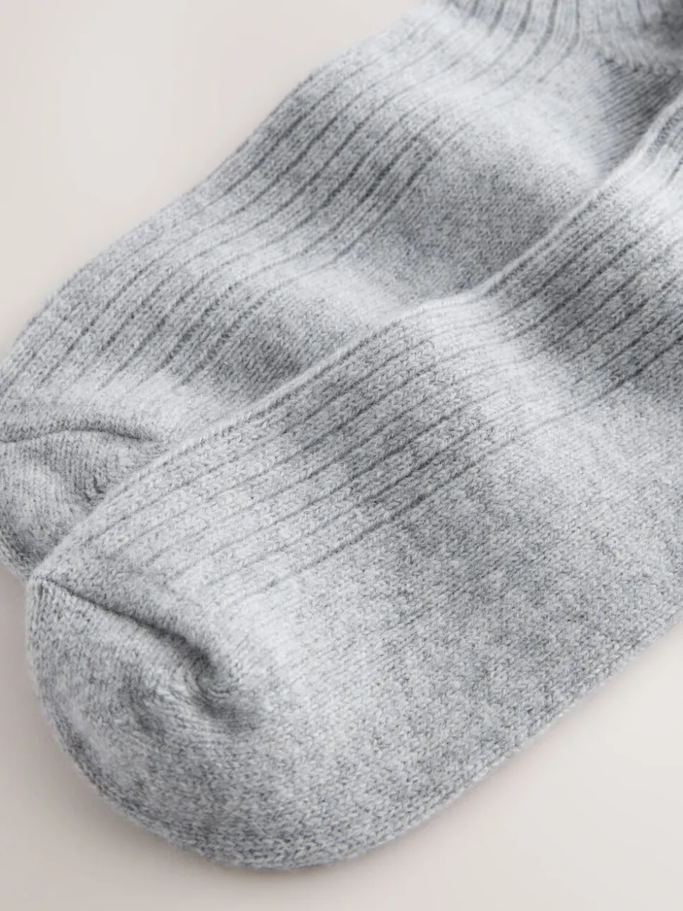 Gris - Lot de 1 paires de chaussettes N. Premium en cachemire à maintien thermique