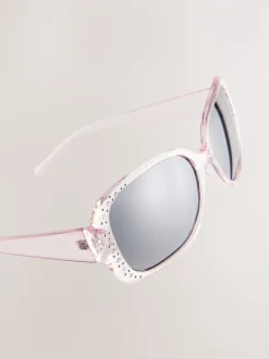 Gris - Lunettes de soleil Bling Wrap