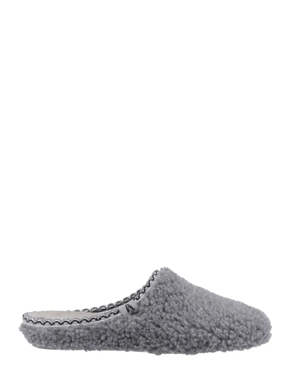 Gris - Mules Hush Puppies Good Chaussons en peluche