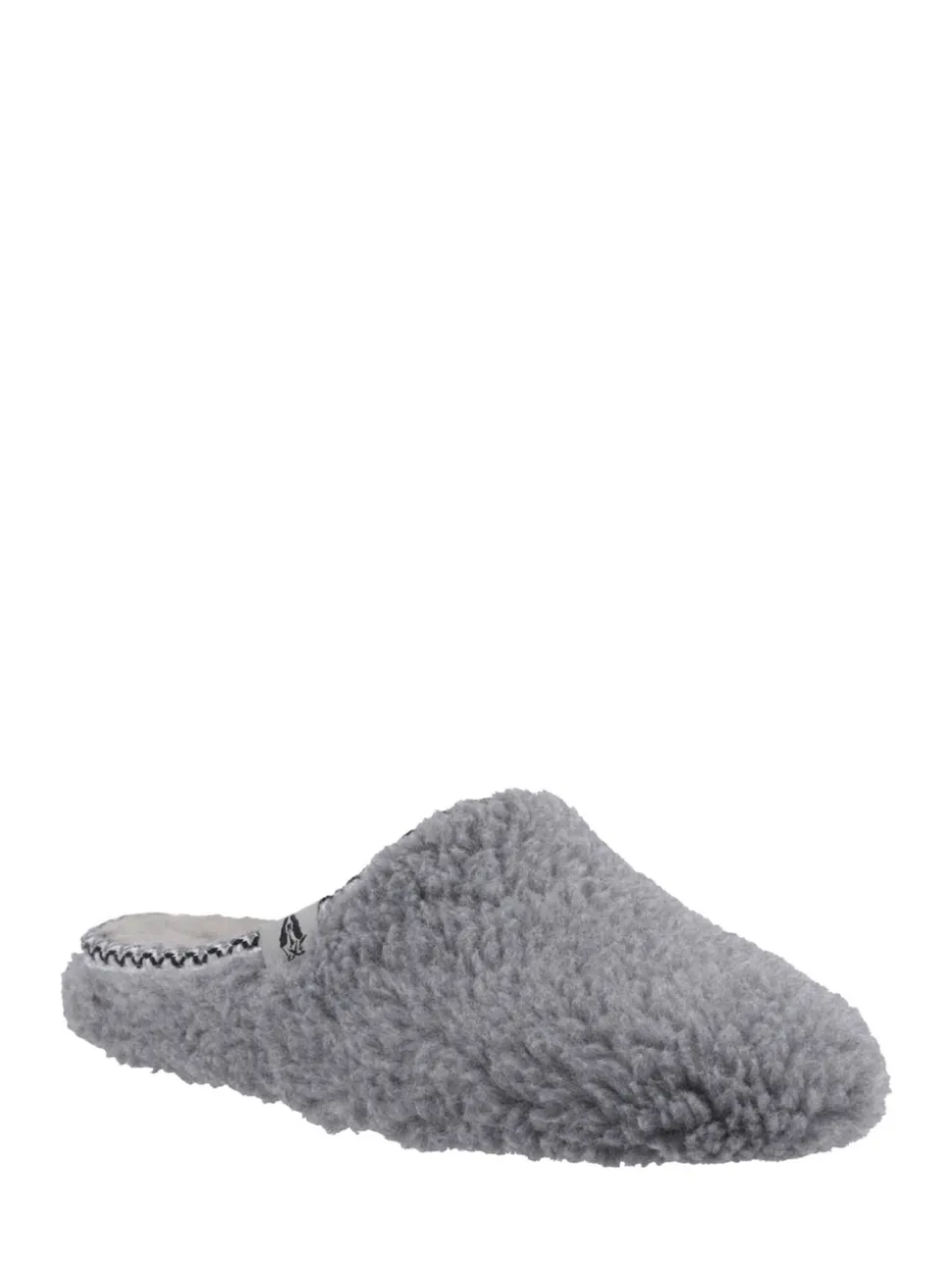 Gris - Mules Hush Puppies Good Chaussons en peluche