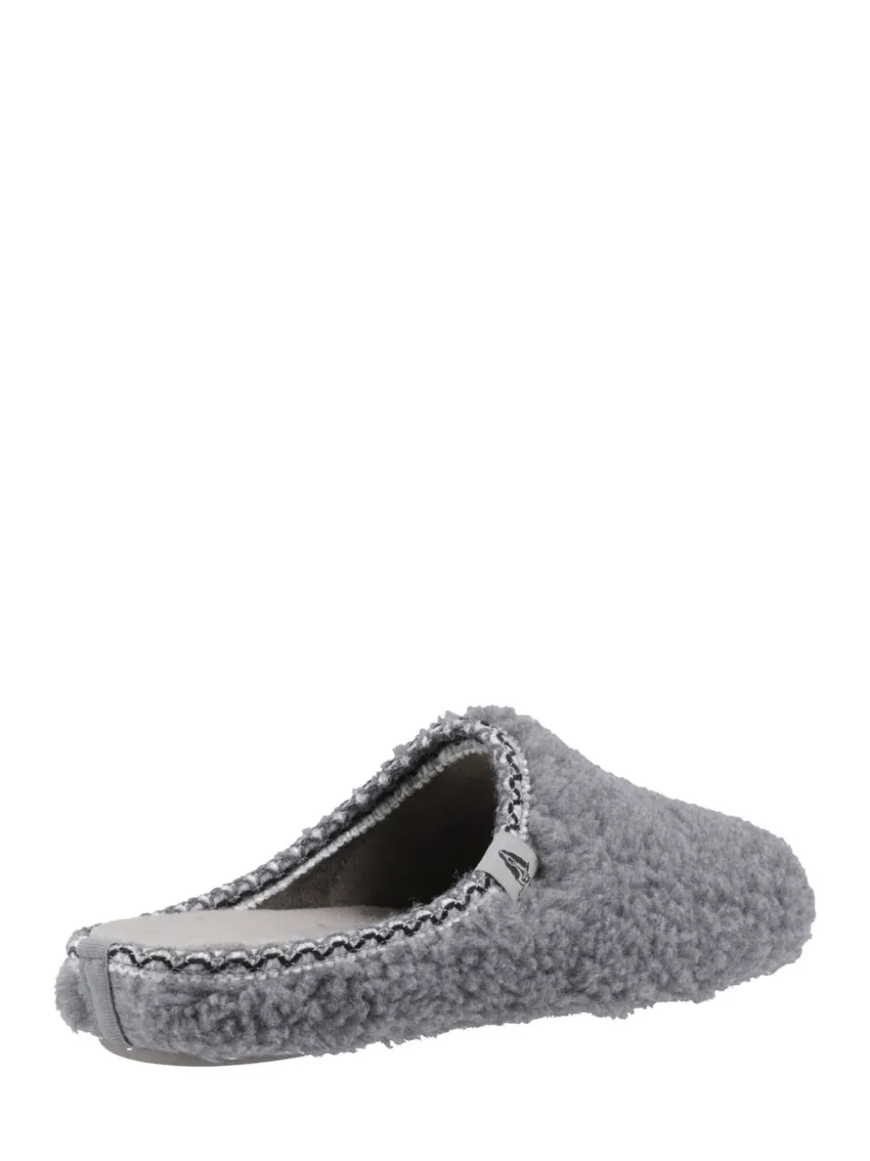 Gris - Mules Hush Puppies Good Chaussons en peluche