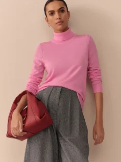 Gris - N. Premium Jupes-culottes à Chevrons avec laine