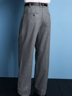 Gris - Pantalons amples Tabitha Simmons X Next en laine mélangée