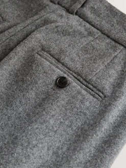 Gris - Pantalons amples Tabitha Simmons X Next en laine mélangée