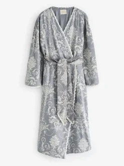 Gris - Peignoir Laura Ashley Josette