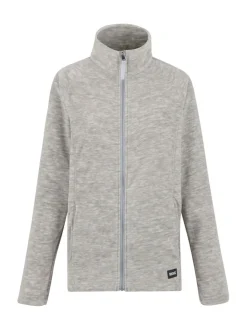 Gris - Polaire Regatta Mayse zippée en tissu chiné