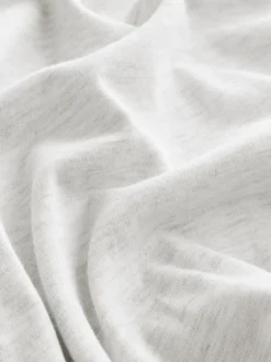 Gris - Pyjama en jersey boutonné