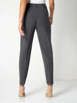 Gris - Roman Originals Coupe droite Pantalons de travail