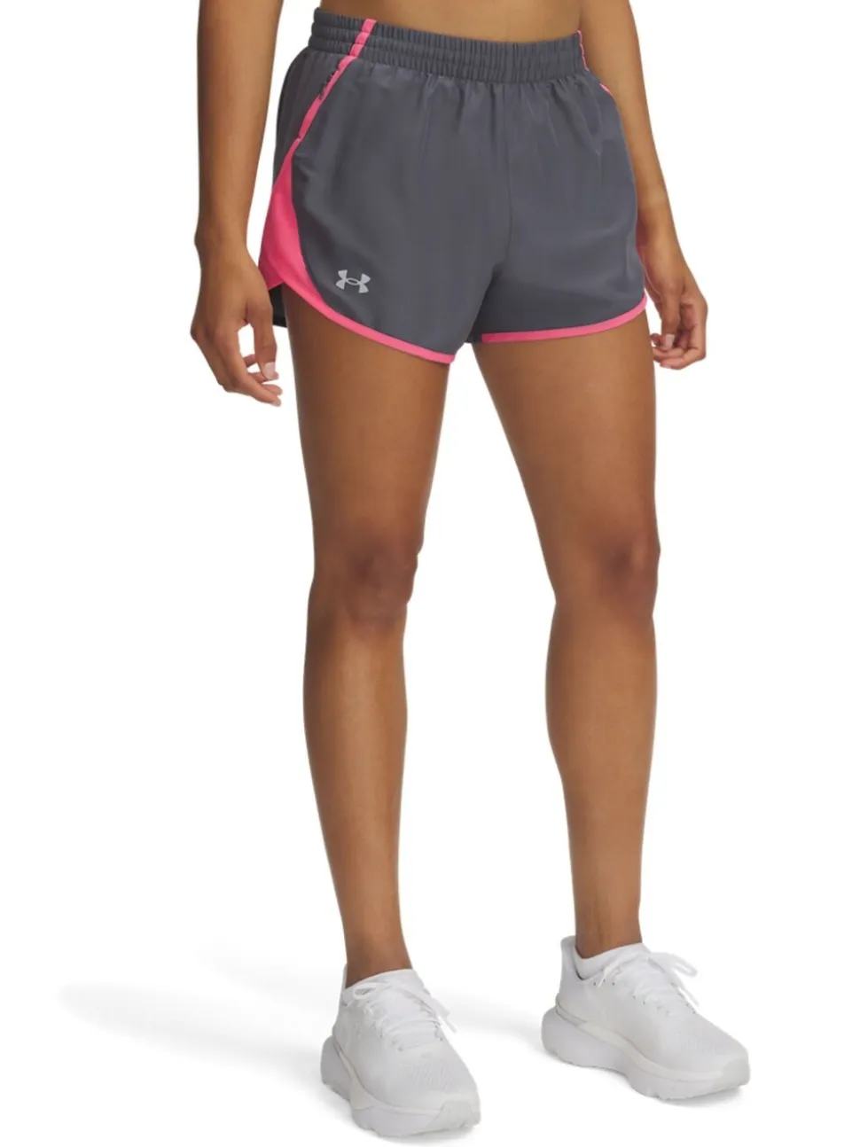 Gris - Short Under Armour Fly By 3
