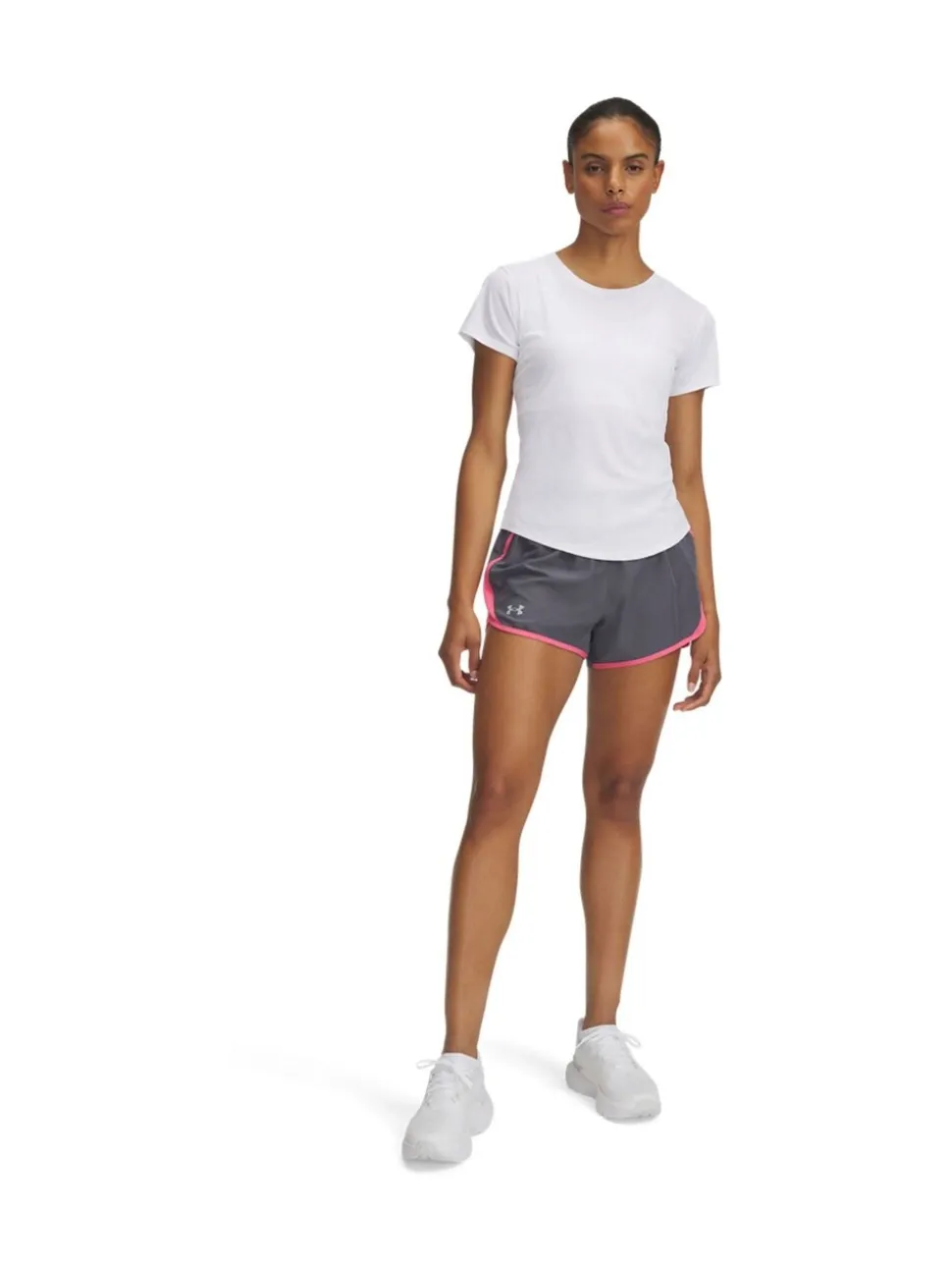Gris - Short Under Armour Fly By 3