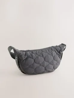 Gris - Soi-même. Sac à bandoulière en nylon