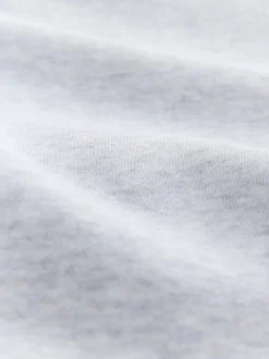 Gris - Sweat à col zippé