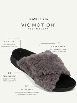 Gris - Vionic Coupe classique Relax! II Arch Support Slippers