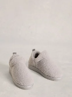 Gris - White Stuff Borg Chausson chaussons