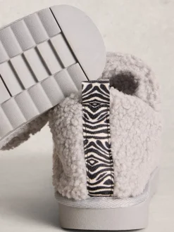 Gris - White Stuff Borg Chausson chaussons