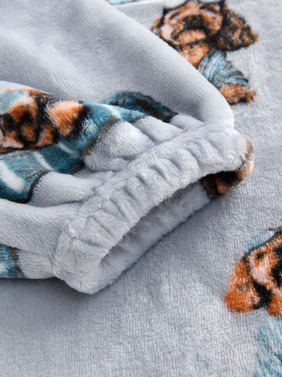 Gris Charlie le Cockapoo - Couverture à capuche oversize