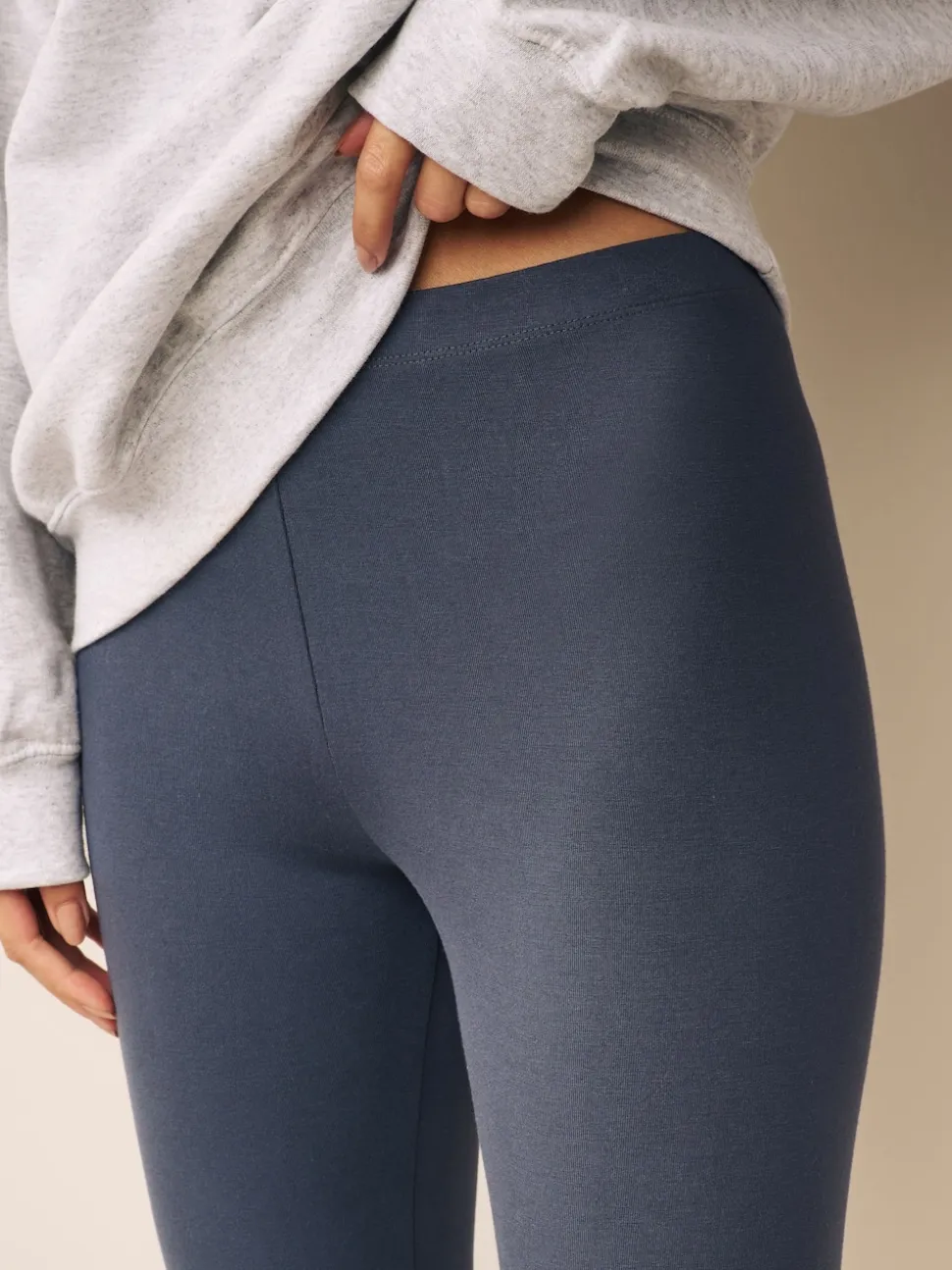 Gris d'ardoise - Leggings pleine longueur