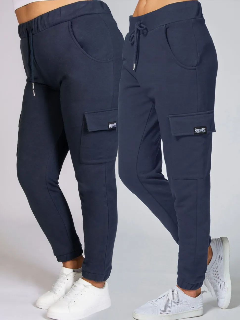 Gris de charbon de bois - Pantalon de jogging cargo Pineapple