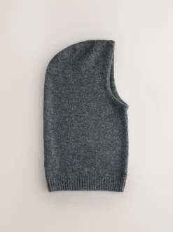 Gris de charbon de bois - Bonnet en maille