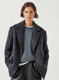 Gris et noir - Hush Jayde Blazer en laine italienne