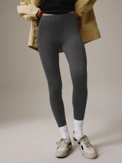 Gris foncé - Leggings pleine longueur