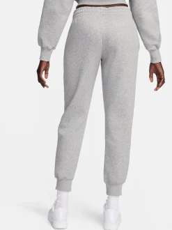 Gris foncé chiné - Jogging Nike Phoenix en polaire taille mi-haute