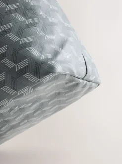 Gris imprimé - Sac à bandoulière