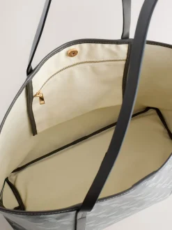 Gris imprimé - Sac à bandoulière