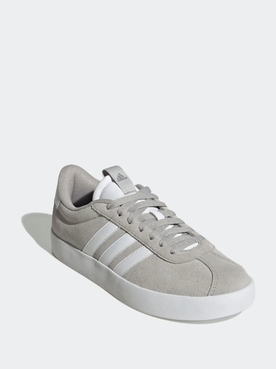 Gris/Blanc - Adidas VL Court 3.0 Formateurs
