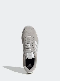 Gris/Blanc - Adidas VL Court 3.0 Formateurs