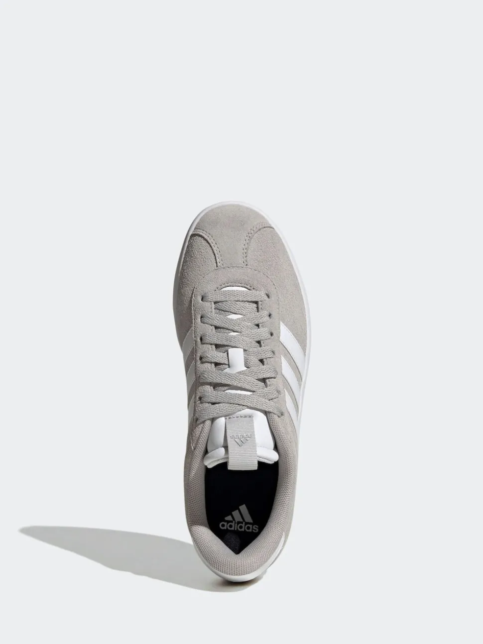 Gris/Blanc - Adidas VL Court 3.0 Formateurs