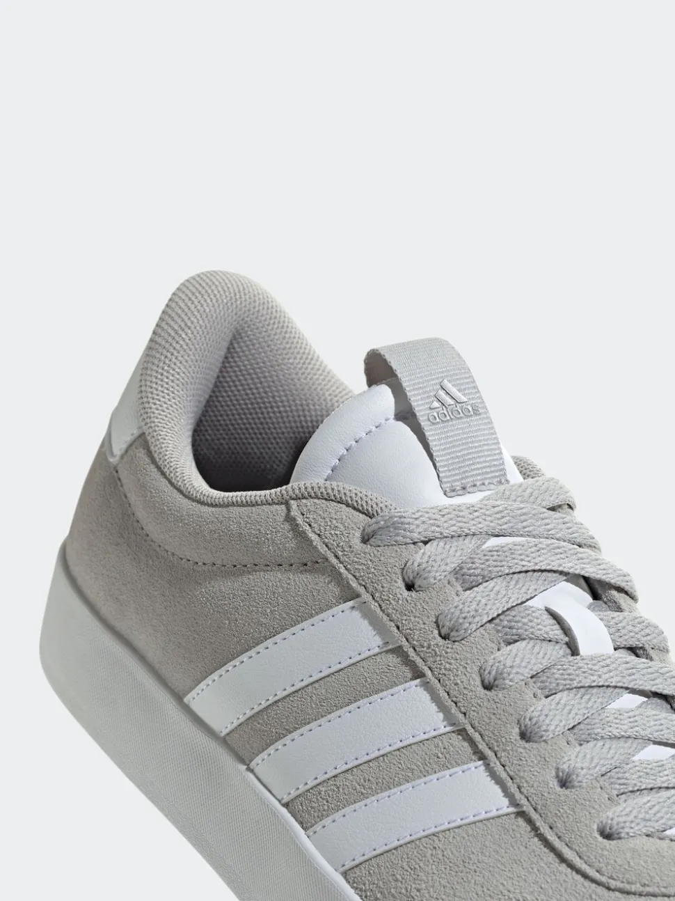 Gris/Blanc - Adidas VL Court 3.0 Formateurs