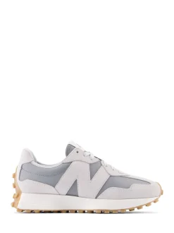 Gris/Blanc - New Balance 327 Trainers