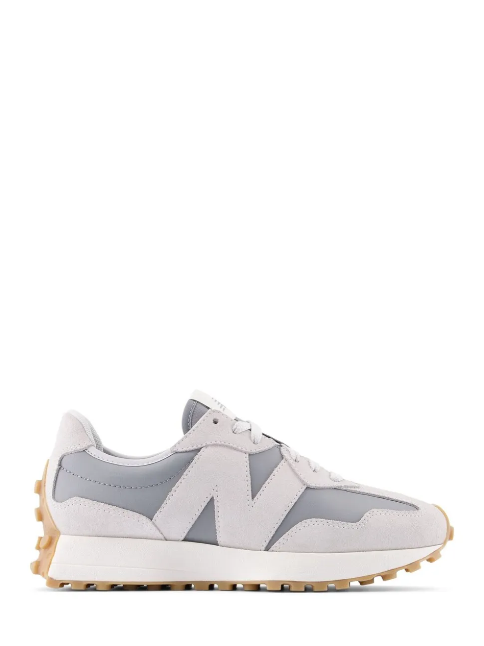 Gris/Blanc - New Balance 327 Trainers