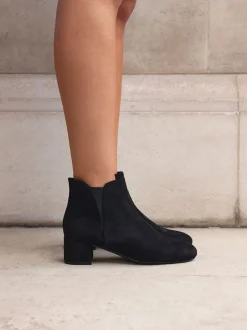 Ground noires - Linzi Manor Low Block Heeled Ankle Boots